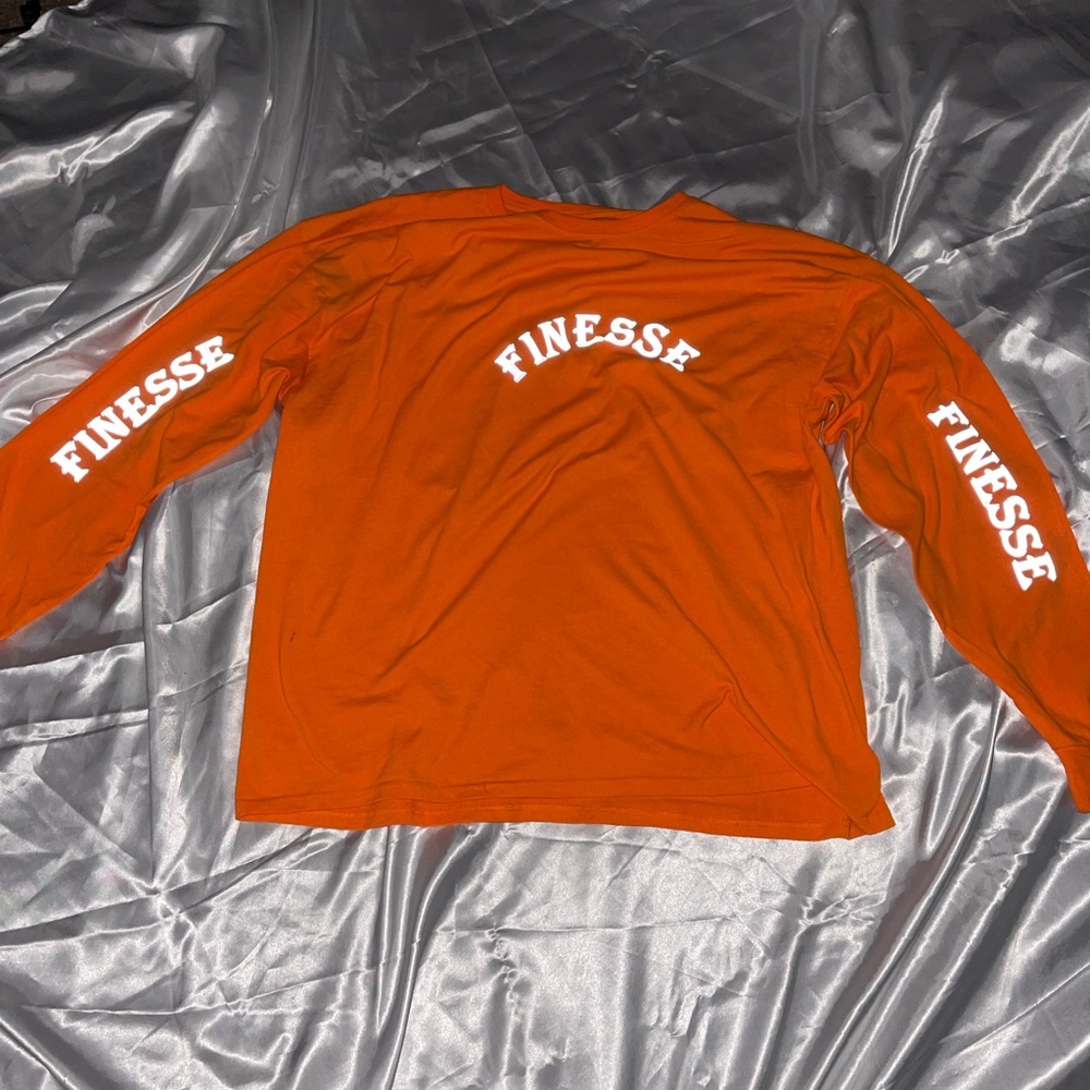 Orange Finesse Shirt